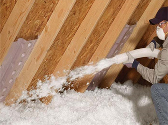 Blow-in Fiberglass Wool